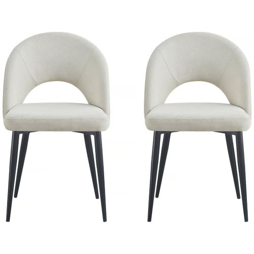 Lot De 2 Chaises "Alma" - Gris