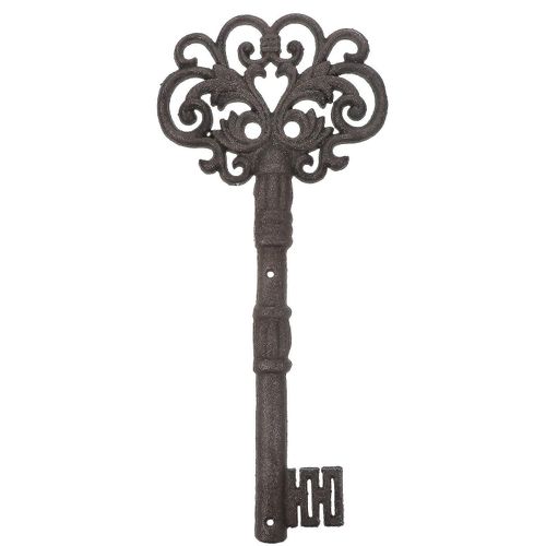 Accessoires Pirate Mur Métal Château Clé Grand Squelette Clé Fer Squelette Clé Anciennes Clés Squelette