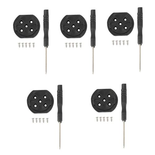 Compatible Bryton Cyclisme Compteur Support Vélo Ordinateur De Vélo Montage Base Fixe Mâle Pièce De Réparation, 5pcs Réparation Avec + (Adq