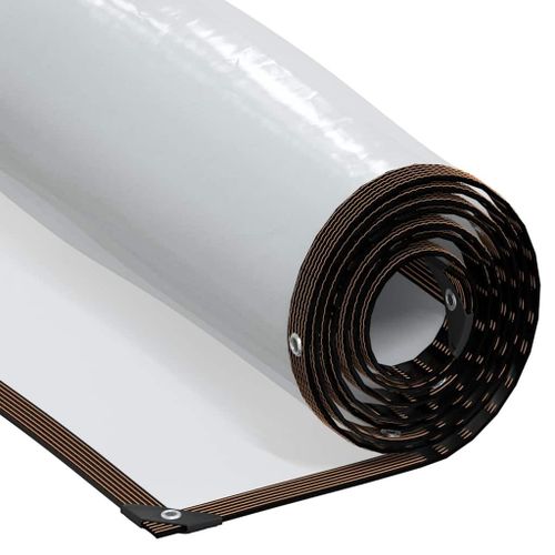 vidaXL Bâche transparente avec oeillets 5x8 m polyéthylène