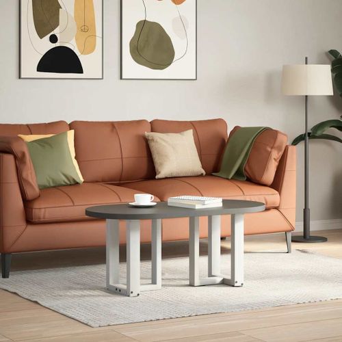 Vidaxl Pieds De Table Basse Forme De T 2 Pcs 28x25x(42-43) Cm Acier