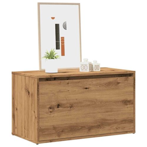Vidaxl Banc D'entrée 80x40x45 Cm Chêne Artisanal Bois D'ingénierie
