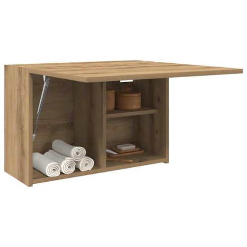 Vidaxl Armoire Murale De Bain Chêne Artisanal Bois D'ingénierie
