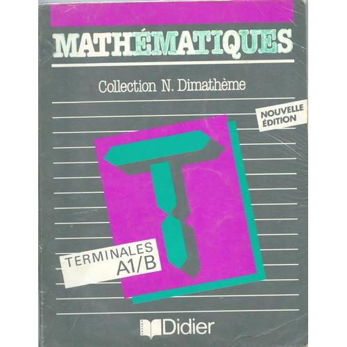 Mathématiques Classes De Terminales A1, B