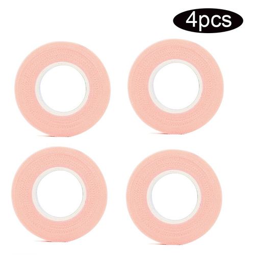 Kekelala-Rouleaux De Bandes D'extension De Cils Colorées,Coupe-Ruban Adhésif Respirant Médical Doux,Outils De Maquillage Pour Faux Cils,4 Rouleaux - Type 4pcs Pink