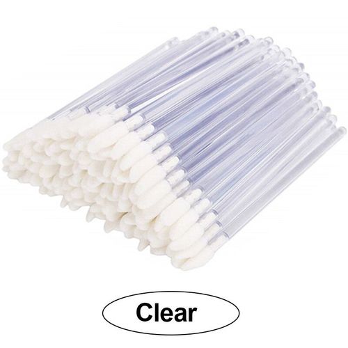 Okaylash-Pinceaux D'extension De Cils À Paillettes De Poulet,Applicateur De Brillant,Nettoyant Brillant,Outils De Maquillage,Livres,Cristal Micro Jules - Type Clear White