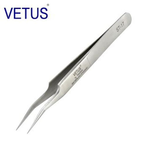 Vetus-Pince À Épiler Premium Pour Extensions De Cils,Pointe Ultra Fine Améliorée,Série Mcs,3d,6d - Type St-17