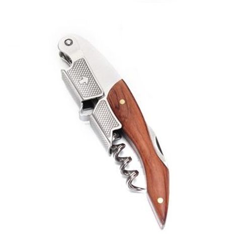 Ouvre-Bouteille De Vin En Bois Rose,Tire-Bouchon Multifonction,Portable,Ouvre-Bouteille De Vin,Outils De Cuisine,Ustensiles De Bar