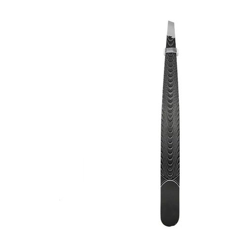 Pince À Épiler De Précision Pour Hommes Et Femmes,Pointe Inclinée Pour Un Toilettage Facile Des Cheveux Et Des Sourcils,Noir - Type Black 