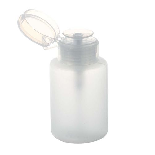 Ad-3x 150ml Nail Art Maquillage Verhéritage En Plastique Pompe Distributeur Bouteille Dissolvant Blanc 