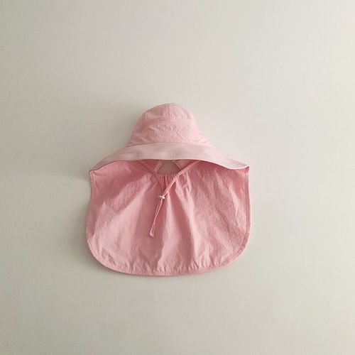 Chapeau De Pêche Suffolk Pour Bébé,Séchage Rapide,Pare-Soleil Pour Garçons Et Filles,Casquette Pare-Soleil De Dessin Pour Enfants,Chapeaux À Grand Bord,Été - Type Rose-48-52cm