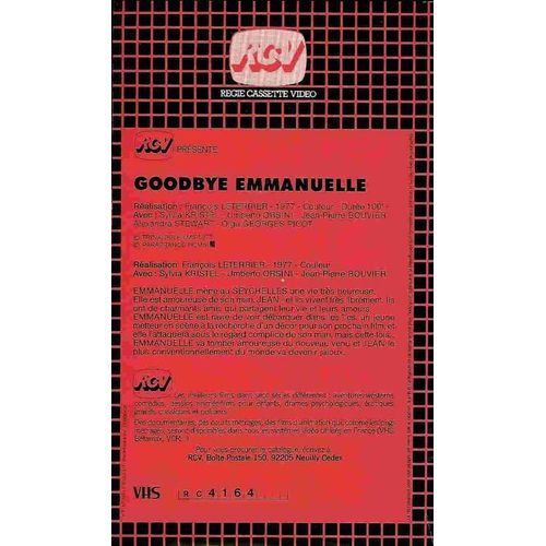 Goodbye Emmanuelle