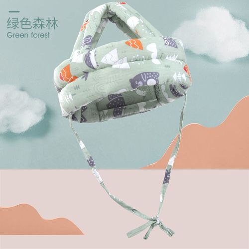 Casque De Sécurité Pour Bébé,Protection De La Tête,Équipement De Sauna,Coussretours Anti-Chute Pour Enfants,Apprendre À Marcher,Bonnet De Protection Réglable,Doux - Type Lvsesenlin