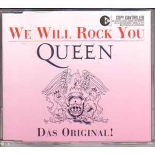 We Will Rock You  Das Original ! 2 Tracks Jewel Case
