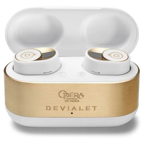 Écouteurs sans fil Devialet Gemini II Opéra de Paris avec réduction de bruit adaptative - Gold