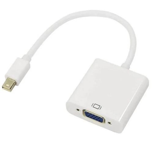 Channy Mini DisplayPort vers VGA Mini DP vers VGA Mâle à Female 1920x1080 et 1080p Adaptateur