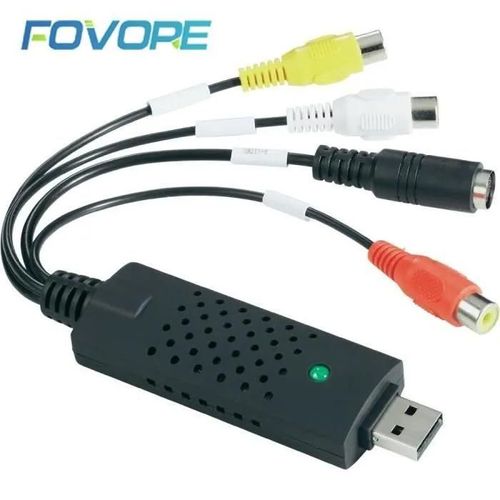 USB 2.0 vidéo Audio Capture carte convertisseur adaptateur PC VHS vers DVD convertisseur numérique vidéo pince [57B4419]