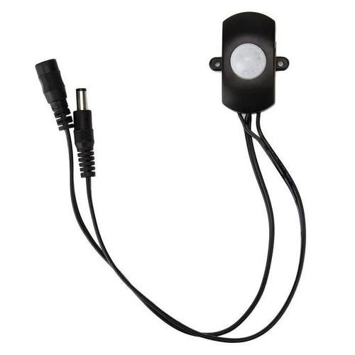 Interrupteur à détection de mouvement avec Câble Coupleur Prise DC 5V-24V 5A PIR