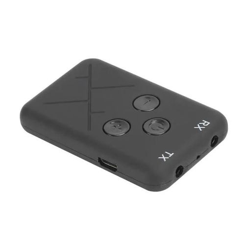 Atyhao metteur sans fil RX-TX-10 Adaptateur audio de voiture Bluetooth 4.2 2 en 1 Récepteur émetteur stéréo sans fil 3,5 mm
