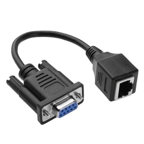 DB9 RJ45 Câble VGA femelle RJ45 femelle Extender Câble adaptateur convertisseur soko2124