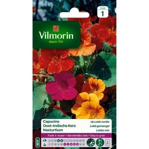 Vilmorin Capucine De Lobb Variée
