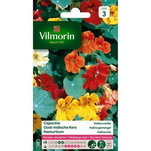 Vilmorin Capucine Valina Variée