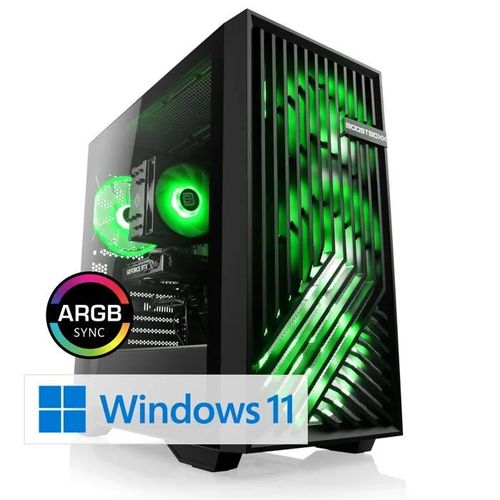 PC Gaming, CSL Computer, M10950H, AMD Ryzen 7 7700 (8x 3800 MHz), GeForce RTX 4060, Windows 11 Famille