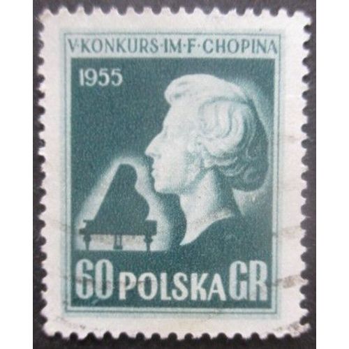 Pologne N°783 Frédéric Chopin Oblitéré