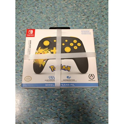 Powera Nsgp0016-01 Accessoire De Jeux Vidéo Noir, Jaune Bluetooth Man