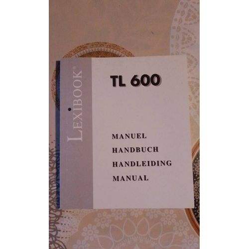 Manuel Lexibook TL 600