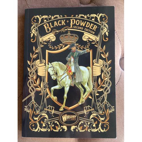 Black Powder Second Édition Règle Du Jeu Rulebook Game Book Rules Warlord 