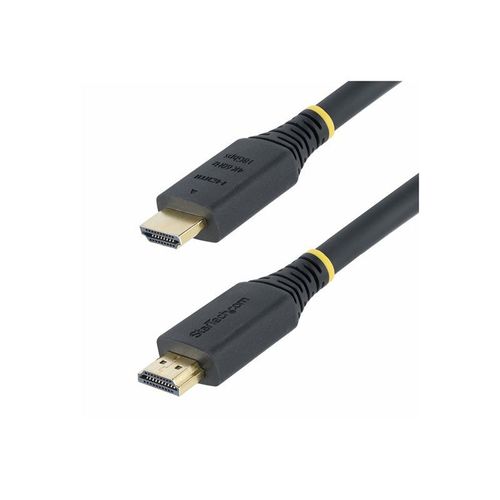 StarTech.com 5m (16.4ft) Premium Certified High Speed HDMI Cable, 4K60Hz - Premium High speed - câble HDMI avec Ethernet - HDMI mâle pour HDMI mâle - 5 m - noir - support pour 4K60Hz, passif