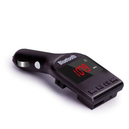 JINSERTA-Kit de lecteur MP3 de voiture Bluetooth,transmetteur FM,modulateur FM sans fil,mains libres,prise en charge TF,micro SD,USB,lecture de musique - Type Black