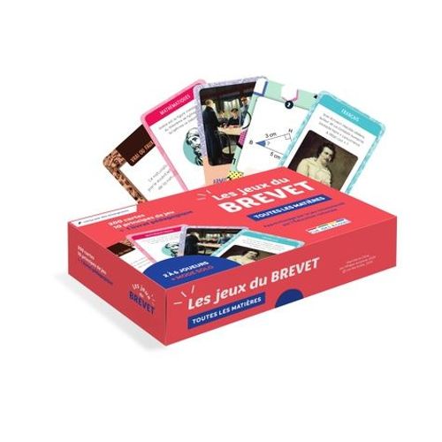 Les Jeux Du Brevet - Toutes Les Matières - 200 Cartes, 10 Principes De Jeu + 1 Livret Pédagogique