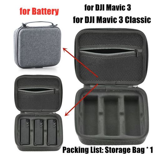 Sac De Rangement Pour Importateur Classique Dji Mavic 3/3,Mallette De Transport Portable,Sac À Main Pour Accessoires Mavic 3 - Type Battery Bag-Generique