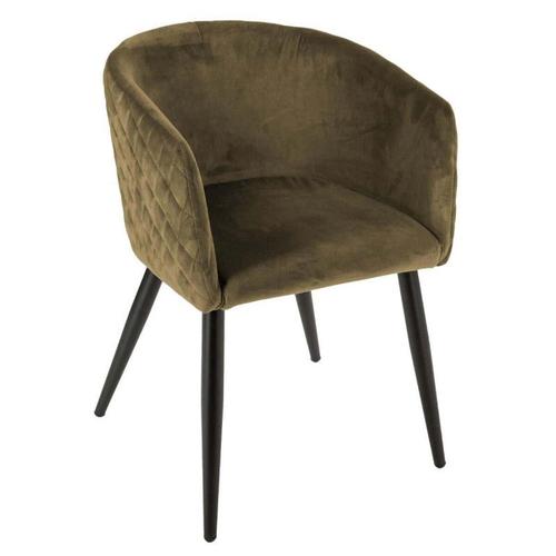 Fauteuil deco Marlo Atmosphera Fauteuil deco Marlo Kaki Fauteuil