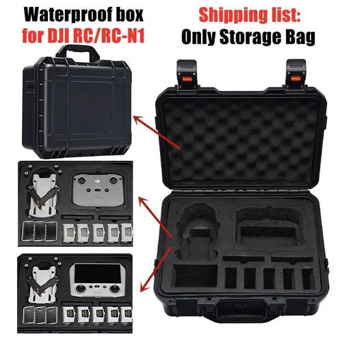 Sac De Rangement Portable Pour Dji Mini 3 Pro,Étui De Transport,Télécommande,Batterie,Corps De Importateur,Sac Initié,Accessoires De Importateur - Type For Dji Rc Rc-N1 #C-Generique