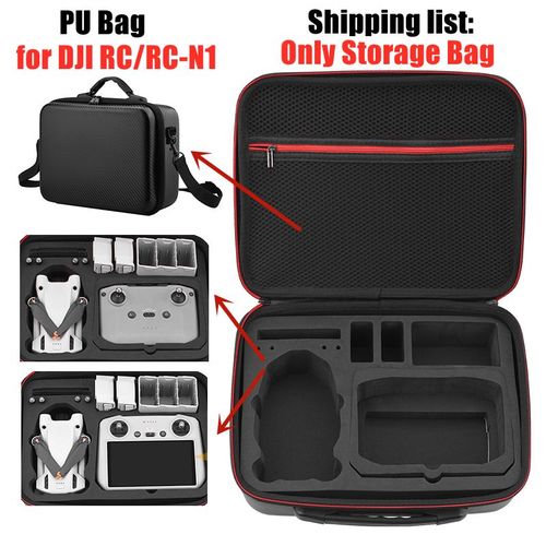 Valise De Rangement Portable Pour Dji Mini 3 Pro,Sacoche De Transport,Sac À Bandoulière Pour Drone Dji Mini 3,Accessoires De Contrôleur Intelligent - Type Storage Bag C-Generique
