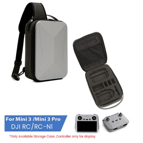 Sac À Dos Pour Mini 3 Coque Rigide Initié Sac Étanche Alertes Onale Gt Pour Dji Mini 3 Pro Rc/Rc-N1 Drone Sac Accessoires - Type Sliver-Generique