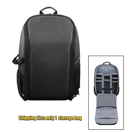 Sac À Dos Portable Pour Dji Air 3/Avmi2,Sac De Rangement,Corps De Importateur,Télécommande,Étui De Transport,Voyage En Milieu Sauvage,Accessoire Quadrirotor - Type Black-Generique
