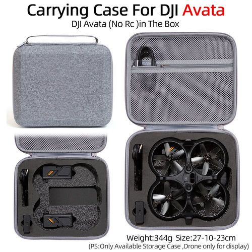 Yoteen-Sac À Main Pour Dji Avmino Rc Slot,Petit Étui De Transport Portable,Étui D'accessoires De Importateur De Prévention Dure - Type Vert Clair-Generique