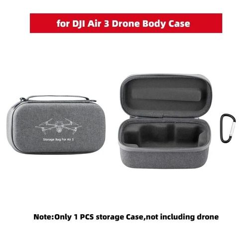 Brdrc-Sac De Rangement Pour Dji Air 3,Étui Rigide En Pu,Boîte De Transport Portable Pour Dji Rc 2,Accessoire De Télécommande - Type Drone Bag-Generique