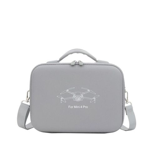 Sac De Transport Portable Pour Dji Mini 4 Pro,Sac À Main De Voyage,Rangement,Étui De Transport,Accessoires De Importateur Rc 2 - Type Gris Clair-Generique