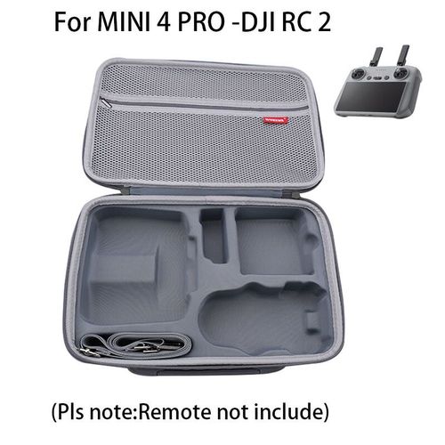 Initié Portable Sac Pour Dji Mini 4 Pro Sac De Rangement Cas Pour Rc 2/Rc-N2 Télécommande Voyage Boîte Drone Accessoires - Type For Dji Rc 2-Generique
