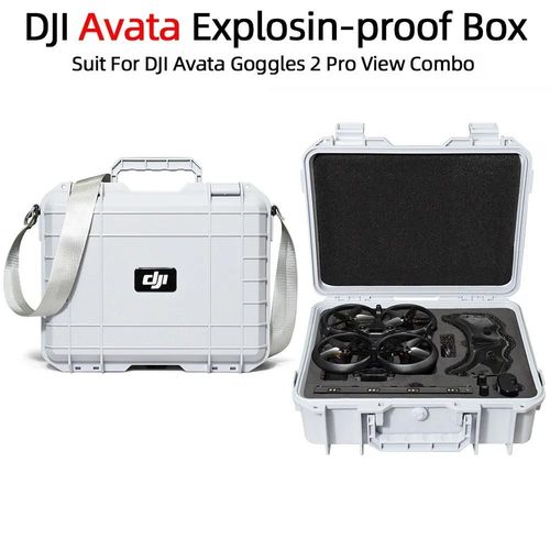 Valise Anti-Tension Vpn Pour Dji Avmimini 4 Pro,Mini 3,Air2s,Air 3,Accessoires De Importateur À Une Sangle,Étui De Rangement,Sac Lancé Blanc - Type Avata-Generique