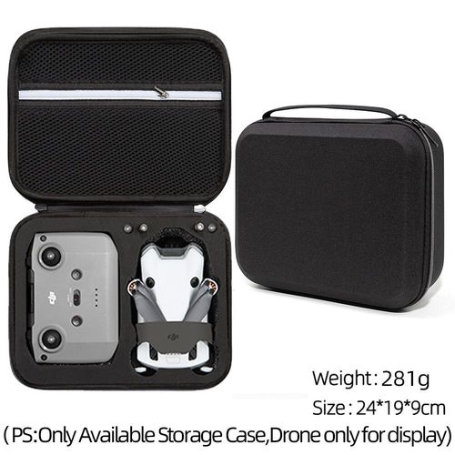 Sac De Transport Portable Pour Importateur Dji Mini 4 Pro,Sac De Rangement Rcn2,Sac À Main Pour Télécommande,Accessoire Dji Mini 4 Pro - Type Black-Black Rcn2-Generique