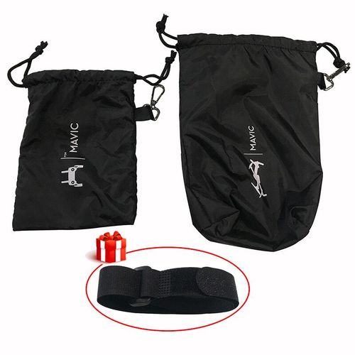 Sac Souple De Rangement Pour Télécommande De Drone,Étui De Protection Étanche Avec Crochets Métalliques Pour Dji Mavic Pro Air 2 2s Accessoires - Type Black-Generique