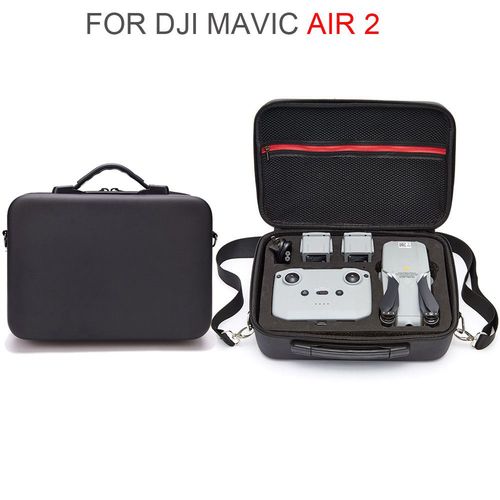 Sac De Rangement Portable Pour Dji Mavic Air 2 Drone,Sacoche De Transport D'accessoires,Sac À Bandoulière En Nylon Pu,Sac À Main,Boîte De Protection,Sac À Dos-Generique