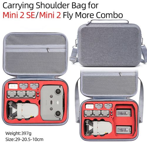 Boîte De Sac Portable Pour Dji Mini 2 Se,2/2,Étui De Rangement,Accessoires - Type Rouge-Generique