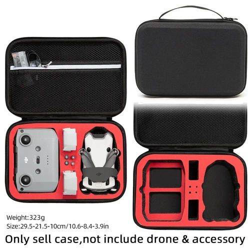 Sac De Transport Pour Importateur Dji Mini 4 Pro Fly More,Mallette De Rangement Pour Télécommande Rcn2,Sacoche Pour Accessoire - Type B-Red-Generique